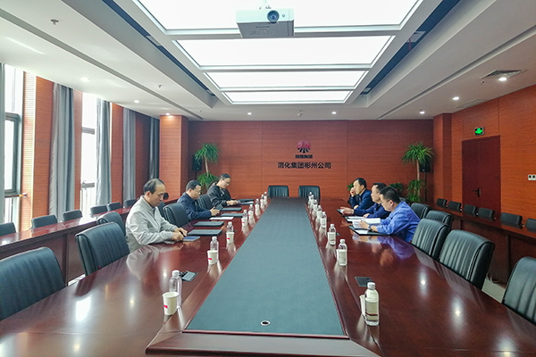 4月20日，陜西省生態(tài)環(huán)境廳調(diào)研督導(dǎo)組在彬州公司三樓行政會(huì)議室開展調(diào)研會(huì)，彬州公司生產(chǎn)部部長(zhǎng)、彬州公司副總經(jīng)理張安平迎檢.jpg